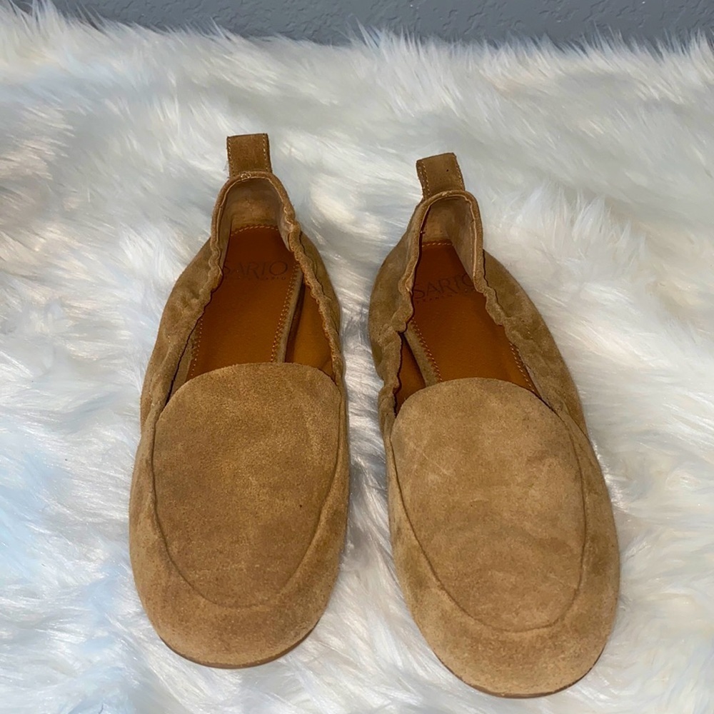 Franco Sarto Tan Suede‎ Stacey Loafer